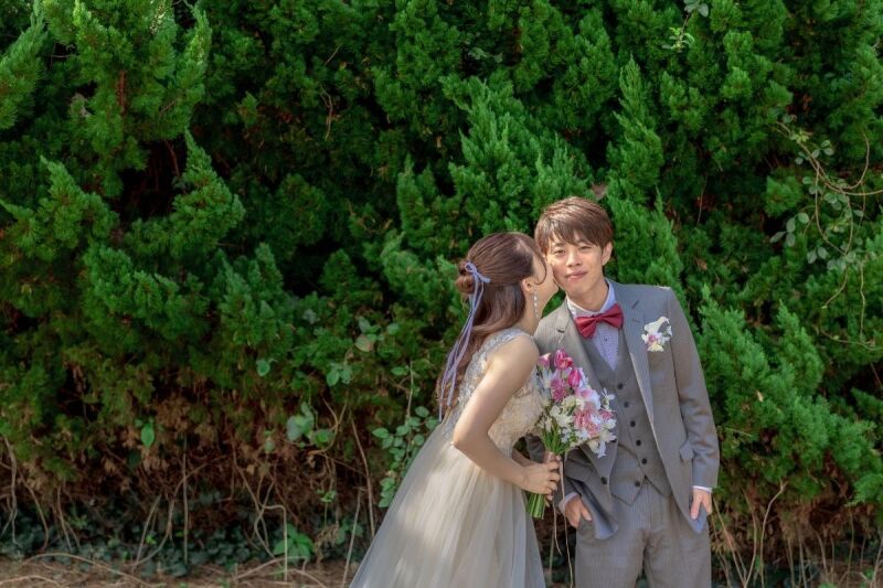 【ブーケ＆ベール付★全データ納品】ロケーション前撮り100カット以上｜東京神奈川フォトプラン｟出張費&yen;0｠