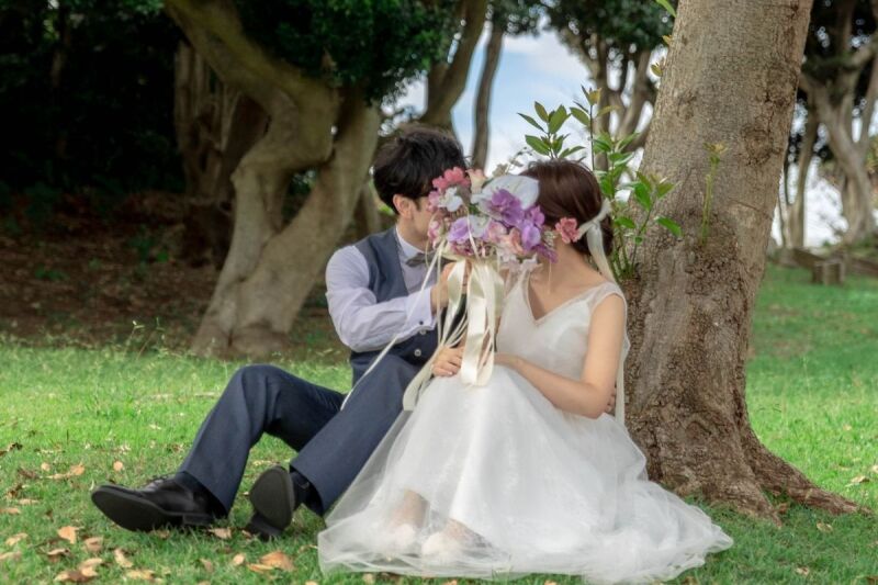 【ブーケ＆ベール付★全データ納品】ロケーション前撮り100カット以上｜東京神奈川フォトプラン｟出張費&yen;0｠