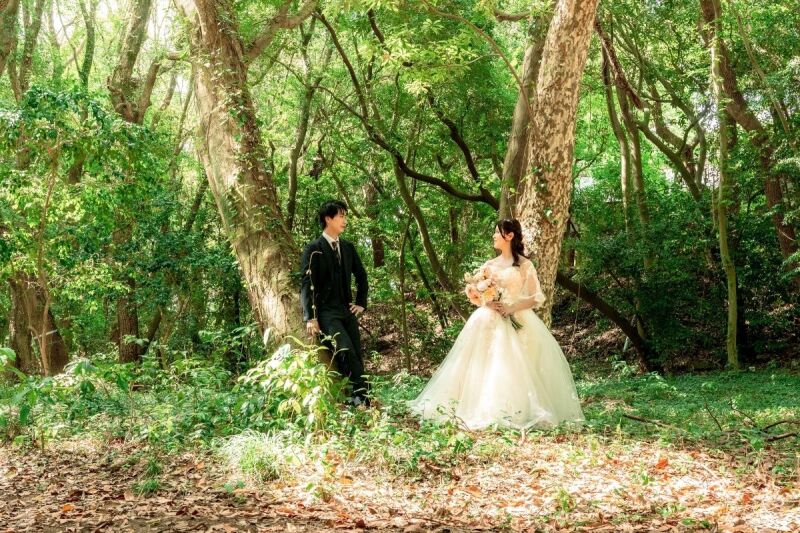 【美肌補正付★今だけ元データプレゼント】ロケーション前撮り100カット以上東京神奈川フォトプラン