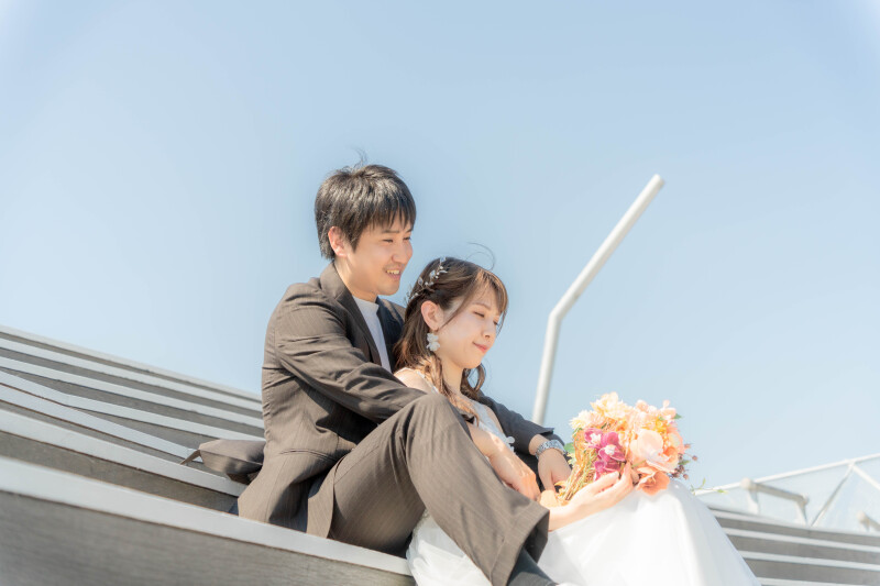 ☆ドレスレンタル込み☆ 大人気ロケーションみなとみらいで撮影が叶う♪【ドレスセットプラン】