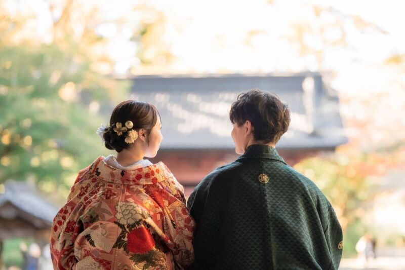 【結婚式準備応援★和装フルセット】白無垢・色打掛前撮りデータ無制限｜3時間撮影《全国対応》