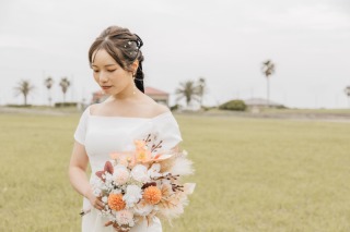 ベール・ブーケ・新郎新婦の衣装レンタル込み！【全て揃ったオールインセットプラン】