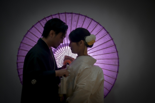 スタジオでおしゃれに