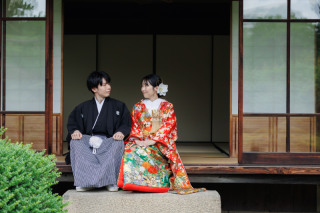 古民家とスタジオで叶える和装2着撮影
