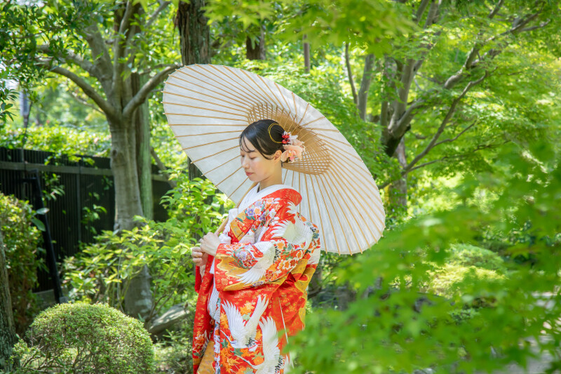 花嫁様ソロショット