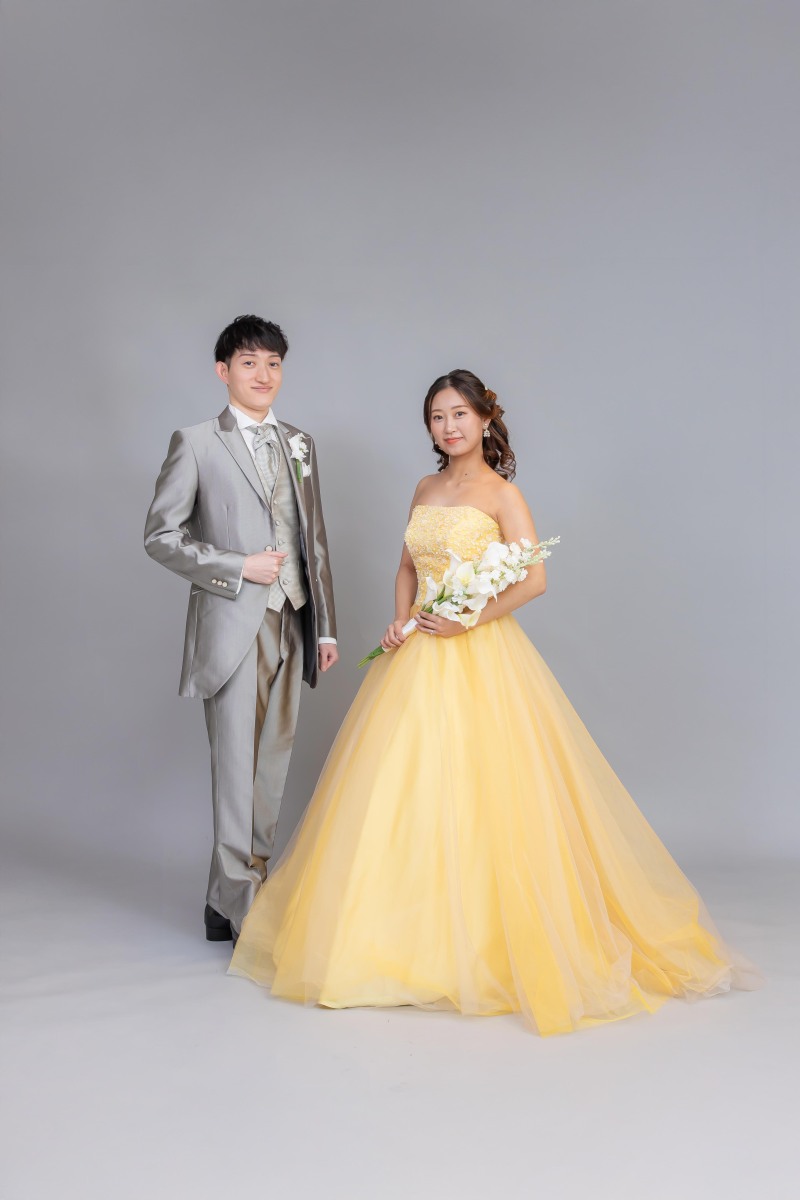 続いて洋装撮影へ。