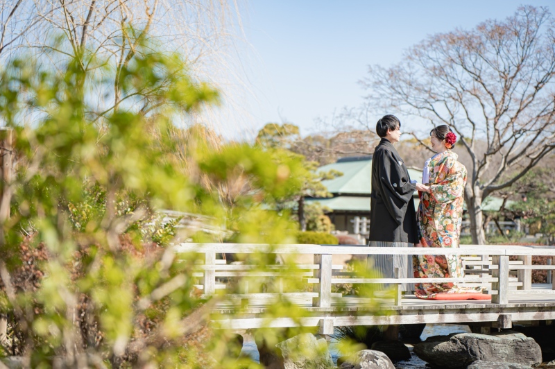 大仙公園の日本庭園