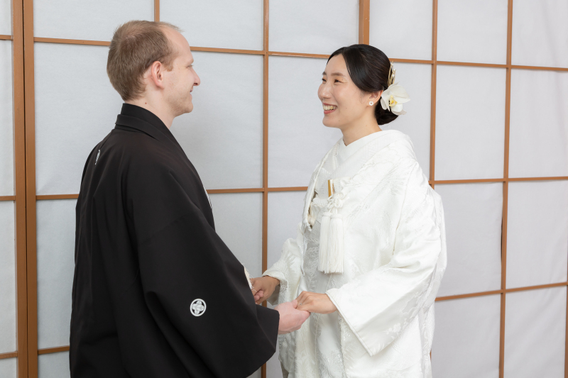向かい合えば自然な笑顔に
