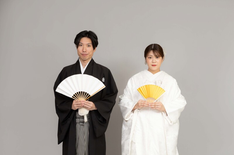2着目は白無垢で雰囲気をチェンジ