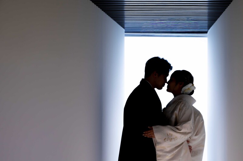 ふたりのシルエット