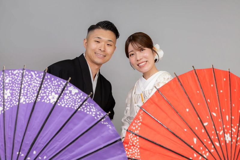 和傘ショット 