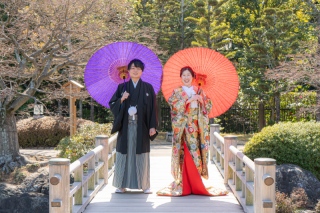 大仙公園の日本庭園とスタジオで撮影♪