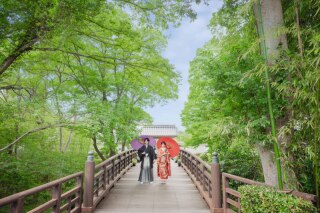 新ロケ地！池田城跡公園での撮影