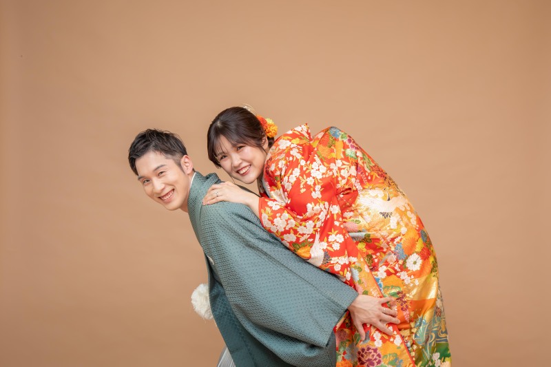 おんぶショット