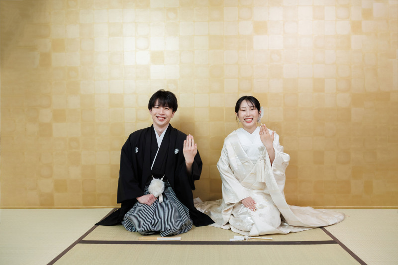 指輪と笑顔の記念日