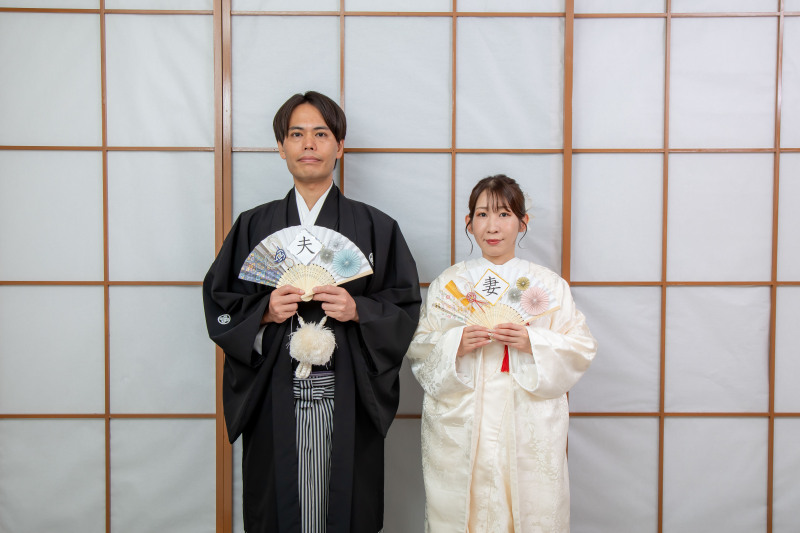 夫婦になった記念の一枚