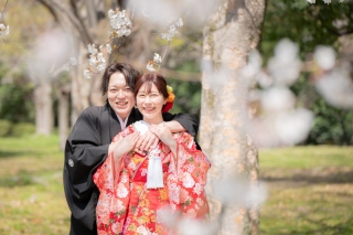 桜が咲く時期の撮影