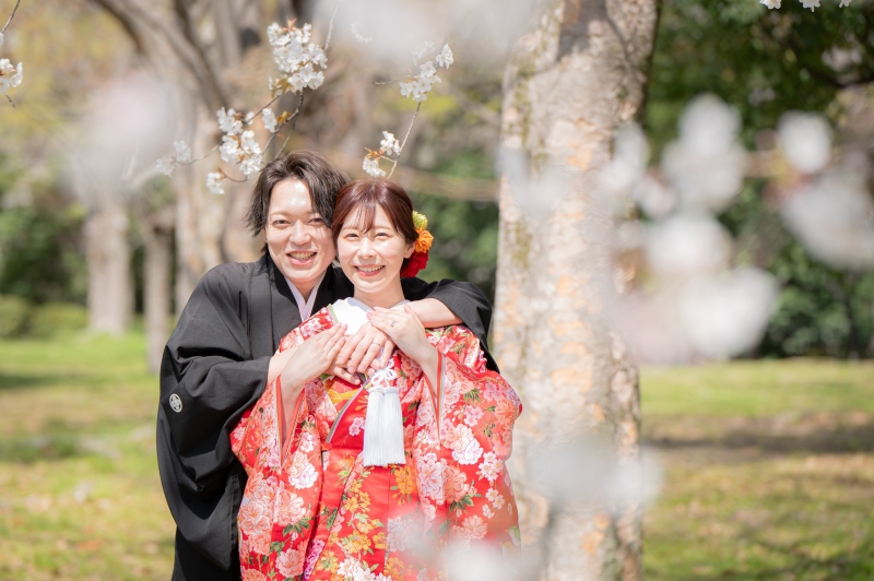 桜が咲く時期の撮影