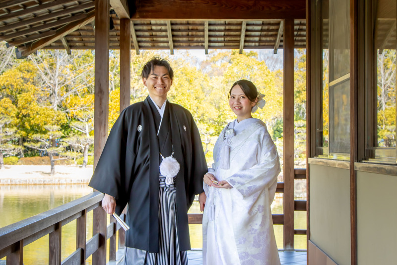 静かに佇むふたり