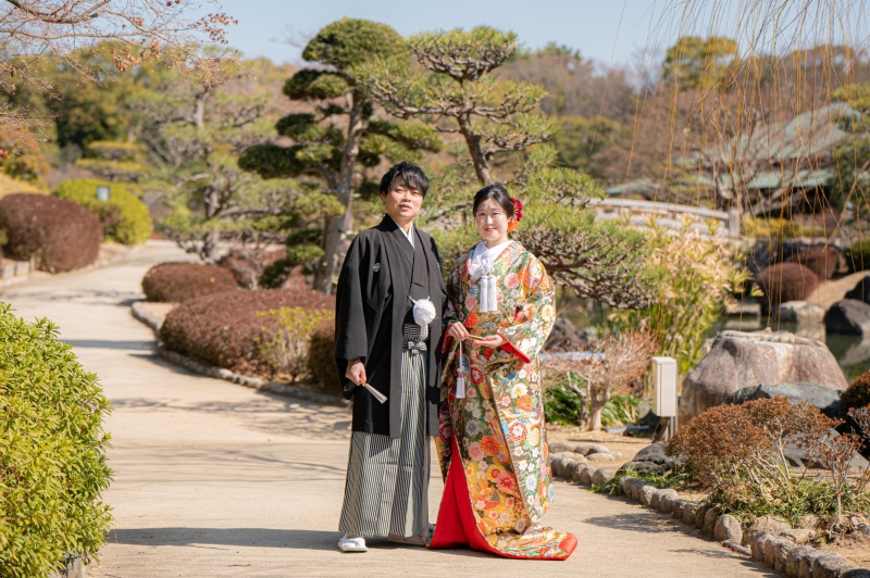 まずはロケーションでの撮影スタート♪