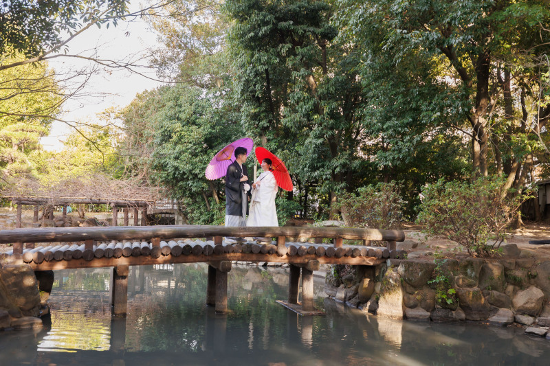 橋の上のふたり