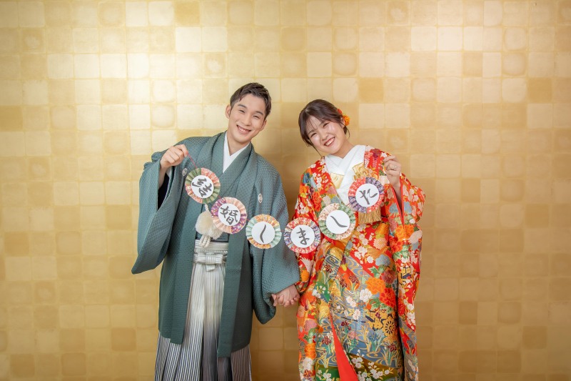 笑顔のガーランド