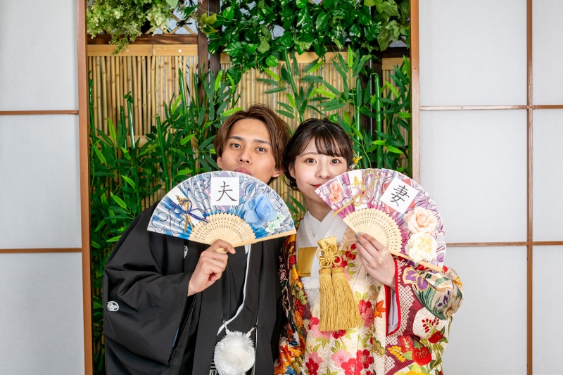 白無垢は15着、色打掛は36着ご用意しています