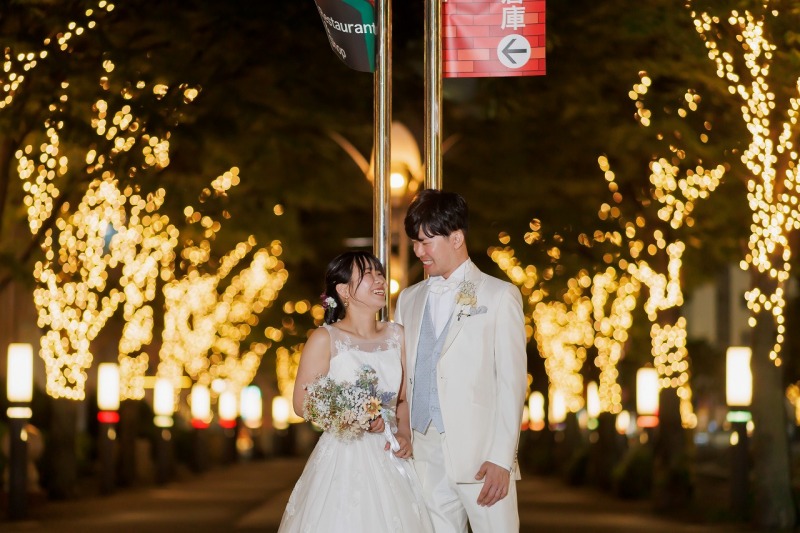 日中撮影かナイト撮影かプラン内で選べます！