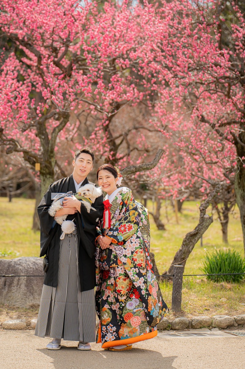 華雅苑 大阪店_ペットと一緒に撮影できる