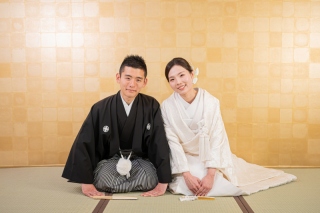 スタジオ正座ショット