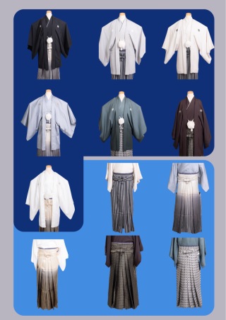 男性羽織&袴変更 セット割