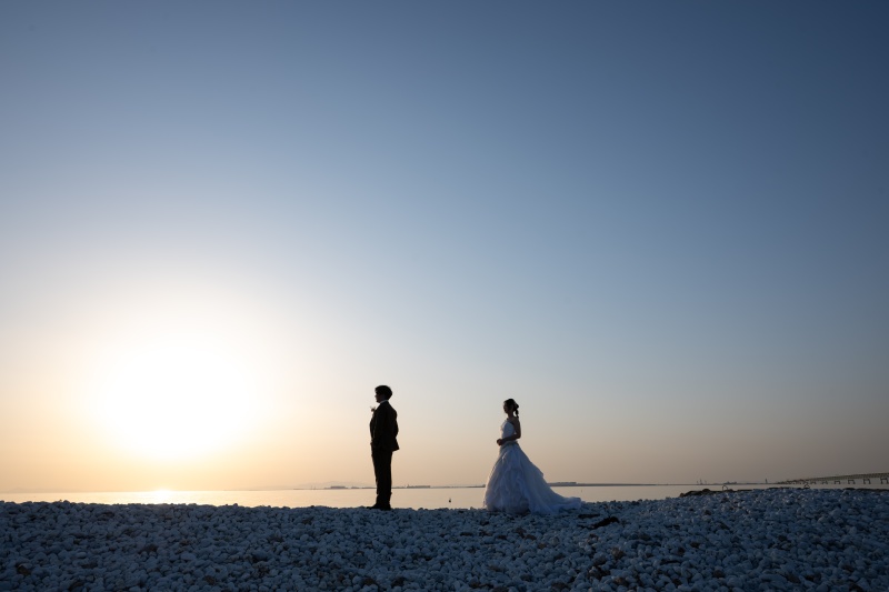 華雅苑 大阪店_海で撮影できる