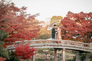 華雅苑 大阪店_大仙公園 紅葉ロケ