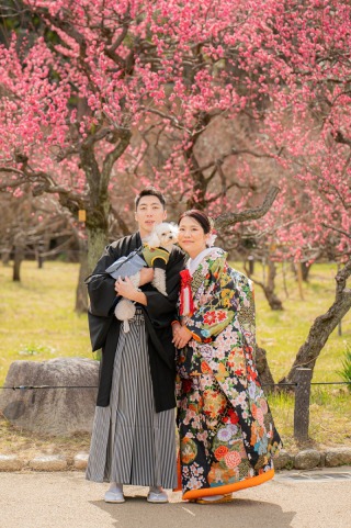 華雅苑 大阪店_PICKUP！大阪城の和装【梅】撮影2月中旬～3月中旬