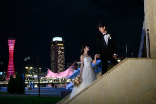 華雅苑 大阪店_洋装ロケ～神戸ハーバーランド居留地・中ノ島公会堂・マーブルビーチ