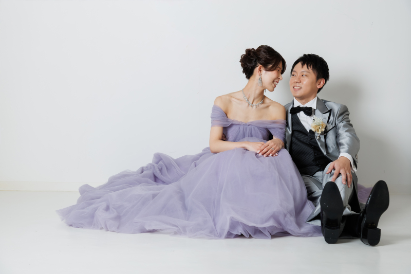 スタジオプラン★お好きな洋装を1着着てスタジオで撮影♪衣裳(差額無し)・美容・撮影データ込