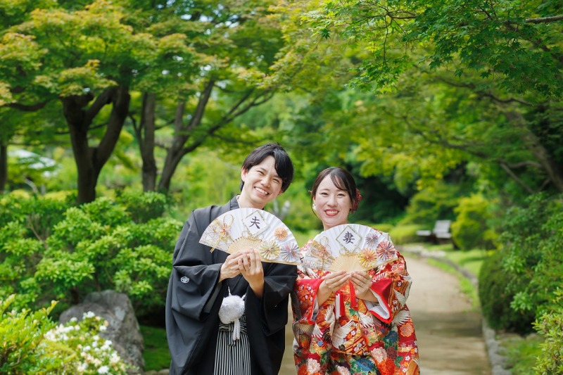 【和装2着】6月末日まで99,000円｜新婦和装2着【日本庭園＆スタジオ】衣装・美容・写真データ200カット付き