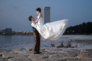 和装⇒スタジオ＆ドレス⇒マーブルビーチ★衣裳(2着)・美容・撮影データ付き