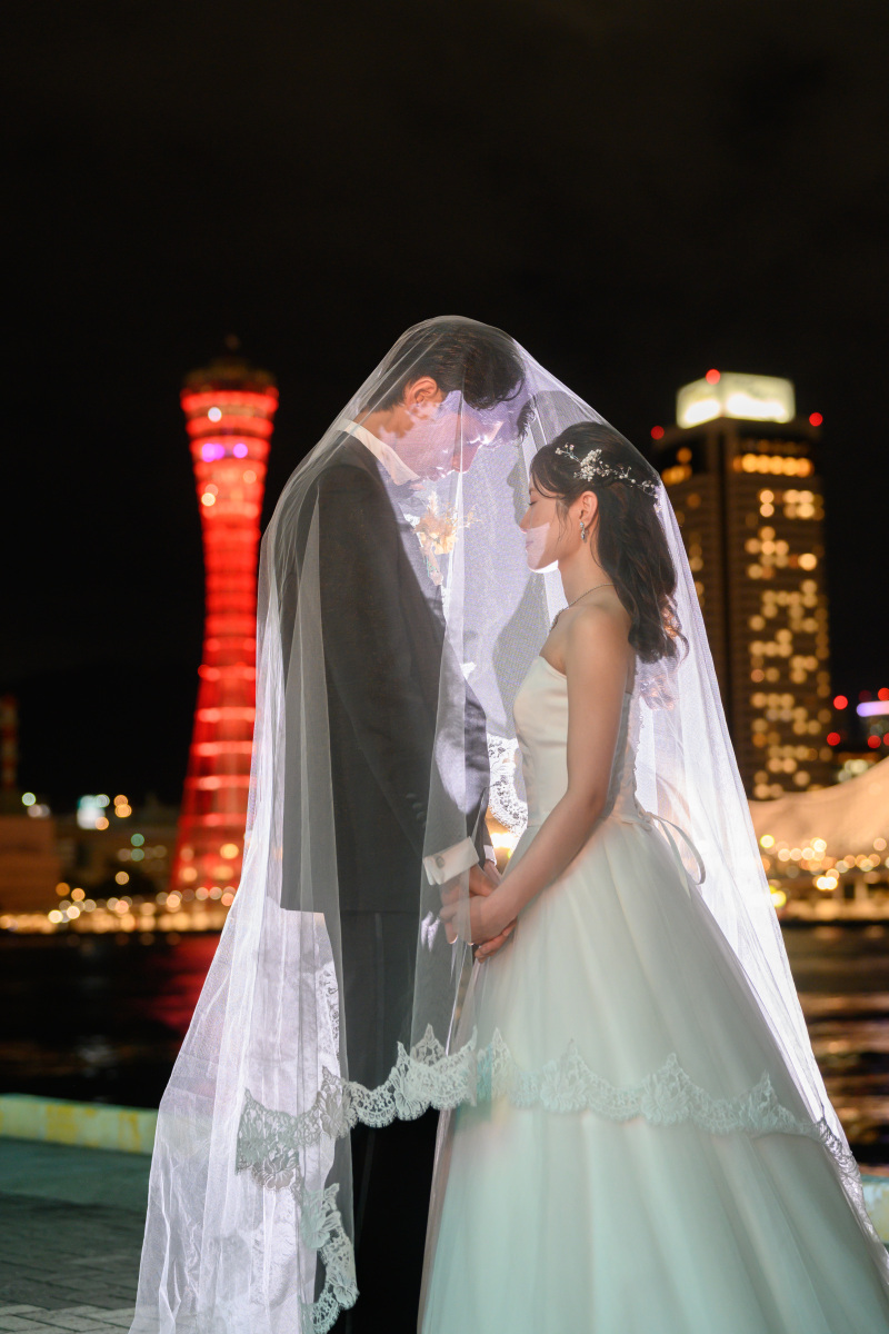 ロケーションプラン★お好きな洋装を1着着て神戸ハーバーランドで撮影♪衣裳(差額無し)・美容・撮影データ込