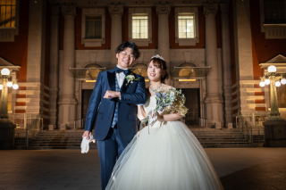 ロケーションプラン★お好きな洋装を1着着て中之島公会堂で撮影♪衣裳（差額無し）・美容・撮影データ込