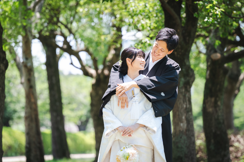 早割先着20組様12/1~1/31 で撮影 大阪城公園で撮影する和装壱点プラン衣裳1着(差額無し)・撮影データ100枚付