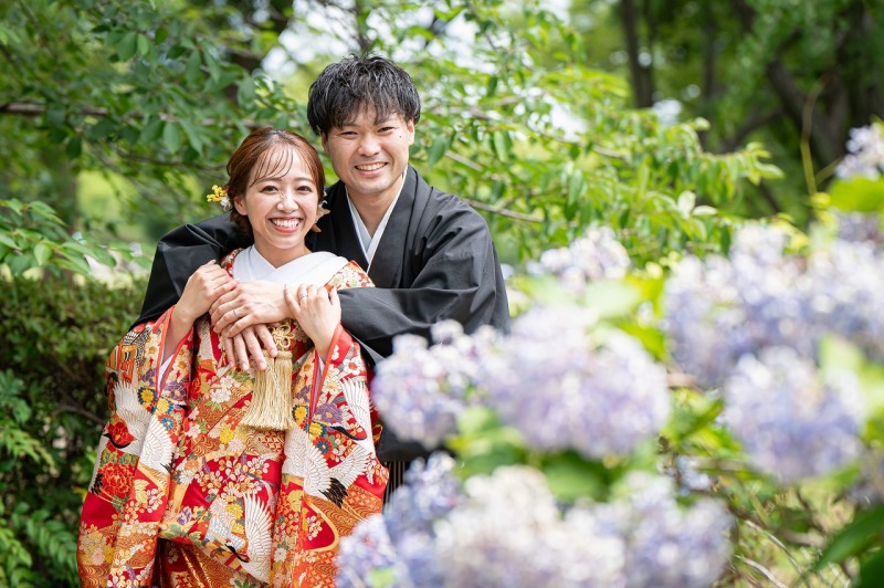 5月末まで期間限定　洋装神戸ハーバーランド&times;和装【大阪城or日本庭園】　100カット付き118,000円｜衣装差額なし