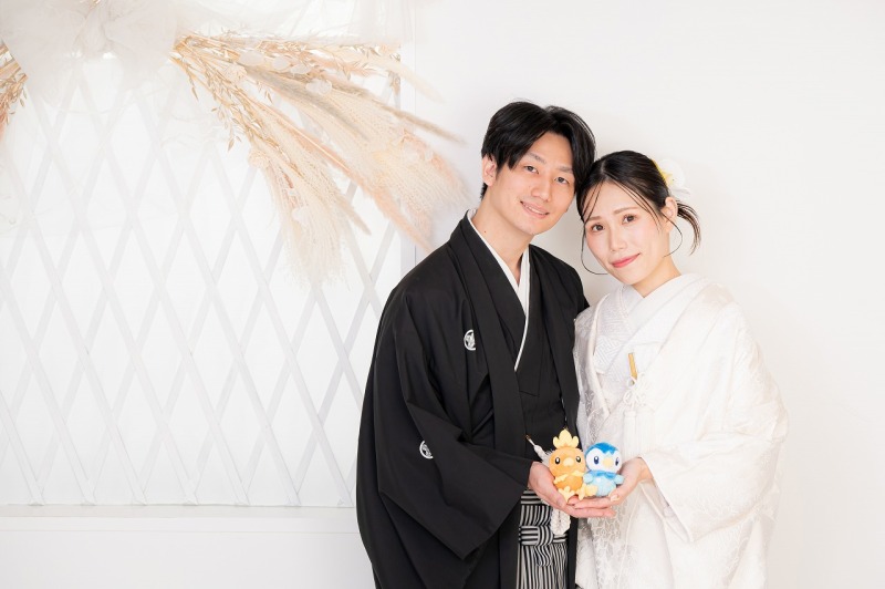 【和装2着】｜≪1周年記念≫スタジオ撮影プラン★綿帽子つき！新婦和装2着｜♪衣裳（差額無し）・美容・撮影データ120カット含む