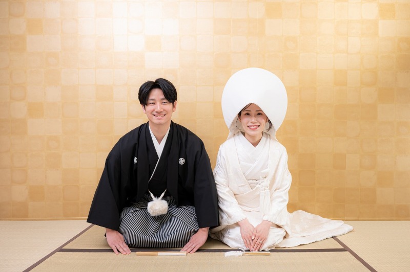 大阪城【桜撮影】3月25日～4月10日までの撮影【新婦白無垢＆色打掛】　大阪城公園で撮影（差額無し）・撮影データ200枚付