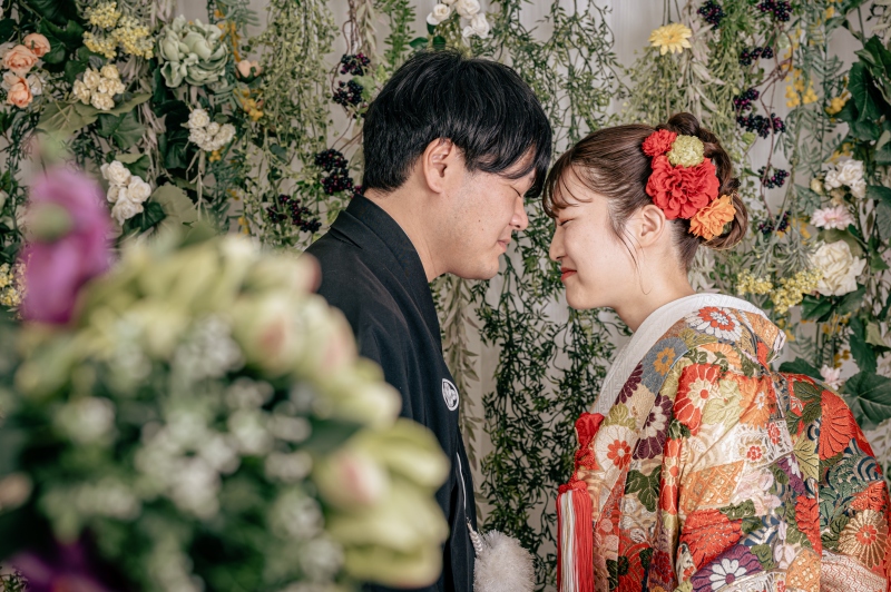 新緑プラン♪ 5/10迄の撮影　お好きな和装を着て庭園とスタジオで撮影　衣裳２着（差額無し）・美容・撮影データ込み