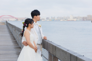 ロケーションプラン★お好きな洋装を1着着て神戸ハーバーランドで撮影♪衣裳（差額無し）・美容・撮影データ込