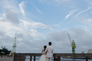 和装⇒スタジオ＆ドレス⇒神戸ハーバーランド★衣裳(2着)・美容・撮影データ付き