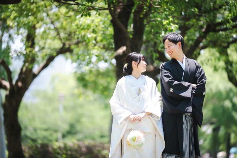 イチ押し!11/25迄の撮影★衣裳2着着て【大仙公園日本庭園とスタジオで撮影】ロケ付スタジオ弐点プラン・データ150枚付