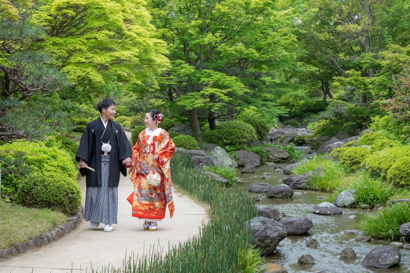 充実!【和装&洋装】【大仙公園&中之島公会堂のロケ2か所】【特典2つ付き】【11月13日まで】|写真200カット133,000円