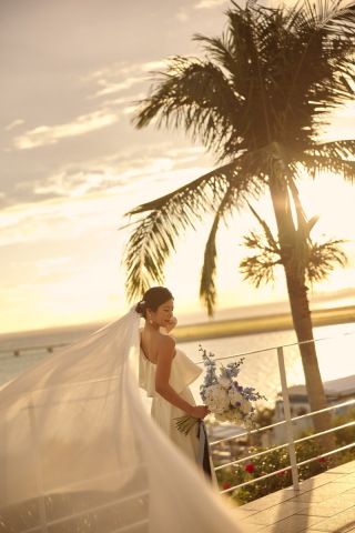 瀬長島ホテルウエディング_ロケーション撮影